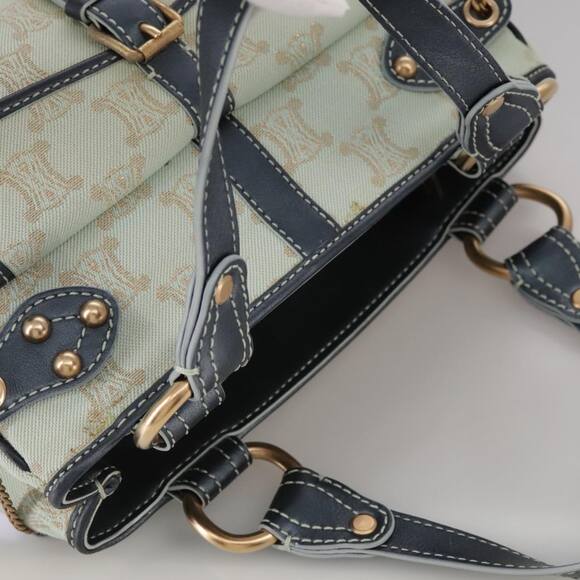 CELINE Paris Macadam Canvas Boogie Hand Bag Peppermint - Picture 7 of 13